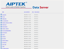Tablet Screenshot of download.aiptek.de