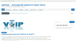 Desktop Screenshot of aiptek.fr